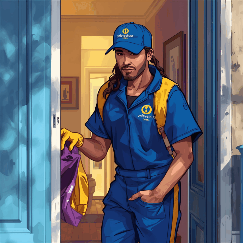 Appartement parfaitement nettoyé et prêt à être restitué après un débarras après décès.