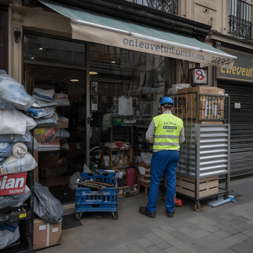 Le débarras de commerces consiste à vider une boutique ou un local commercial de ses meubles et objets inutiles