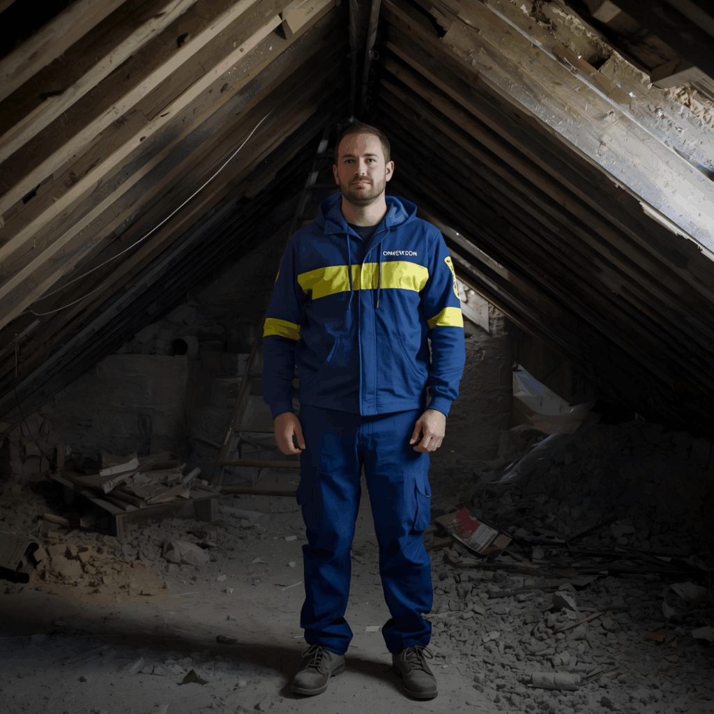 processus de débarras cave grenier en 5 étapes.