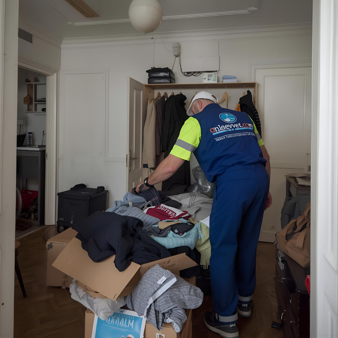 Débarras Appartement parisien vidé et nettoyé après un débarras après décès dans le 16ème arrondissement.